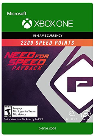 Electronic Arts Need for Speed Payback: 2200 Speed Points, Xbox One