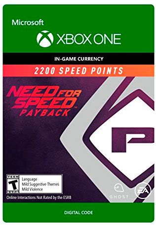 Electronic Arts Need for Speed Payback: 2200 Speed Points - Xbox One