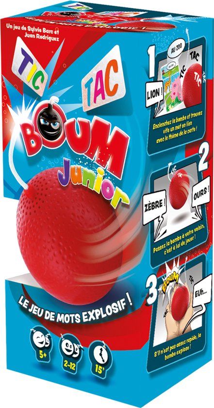 Asmodee Tic Tac Boum Junior Eco Pack