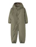 Lil' atelier mini Nmmladry10 Pad Combinaison de snowsuit Aop Fo Lil avec coussinet pour garçon (1 pièce), Twill, 122-128
