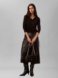 Calvin Klein Ck Convertible Chain Medium Bag - Zwart