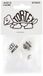 Dunlop Jim Dunlop Tortex Pitch Black Jazz III Plectrums - 1.14 mm - Player's Pack (12 stuks)