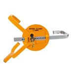 Lampa Wielklem 13 - 18 max 225mm | Klem antivol - Cale de roue - Montage facile - Protection antivol - Voiture, caravane ou remorque