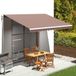 Maison Exclusive - Doek voor zonnescherm, bruin, 450x350 cm, polyester