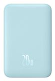 Baseus PPCX110103 powerbank 10000 mAh Draadloos opladen Blauw