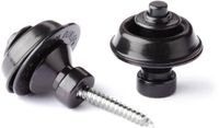 Jim Dunlop StrapLok - Straplock Set - Traditional - Zwart