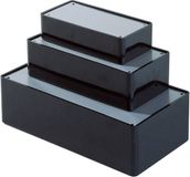 TEKO COFFER A/6.9 Universele behuizing 125 x 70 x 35 ABS Zwart 1 stuk(s)
