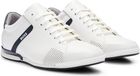 BOSS Heren Lage sneakers Saturn Lowp Wit - Maat 45