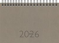 rido/idé Zakagenda Mod. TM 17/contacter 2026 | A6 liggend, kunstleer, grijs