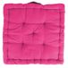 GALILEO SpA Set van 4 matraskussen voor stoel 40 x 40 x 8 cm, fuchsia, sibilla