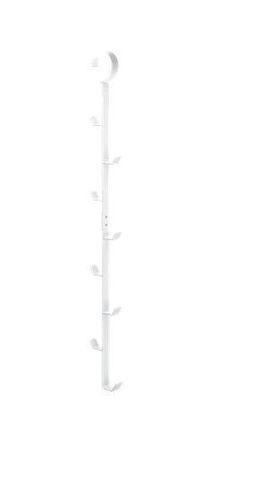 Yamazaki 7648 - White Steel Hanger with 8 Hooks
