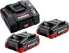 Metabo set de base 2x LiHDX batterie 18 V 4.0 Ah accu + ASC 290 chargeur