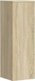vidaXL Plantenstandaard 33x33x100 cm bewerkt hout sonoma eikenkleurig