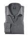 OLYMP Luxor modern fit chemise - gris fil à fil - sans repassage - taille de col : 46