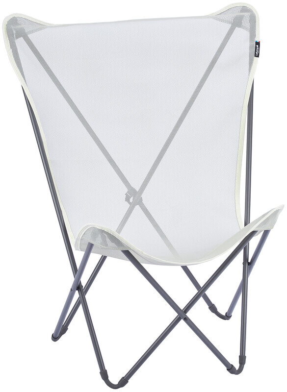 Lafuma Mobilier Lafuma Mobilier Maxi Pop Up Folding Chair with Batyline, beige/grijs  2023 Klapstoelen & Vouwstoelen