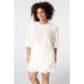MS Mode top Plus Size - ecru