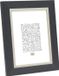 Deknudt Frames fotolijst S45VF7 - grijs met zilverbies - foto 20x25 cm