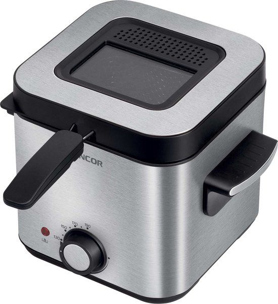 Sencor SFR 6200SS Friteuse - 1.5 liter - 900W - RVS - Met kijkvenster