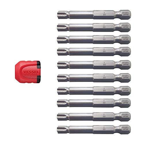VESSEL EMGETX3050P10T bitset nek torsion T30 50 mm 10-delig