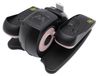 Entraîneur elliptique portable sous le bureau - Pédales électriques - Entraînement en position assise - Relaxation musculaire - Télécommande - Écran LCD - 5 niveaux, 3 modes