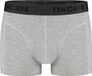 Ten Cate Basics Shorty Grey Melange 2-Pack Heren Maat S