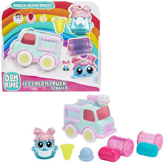 Ottosimon DohKins Vehicle and Character Set Assorti