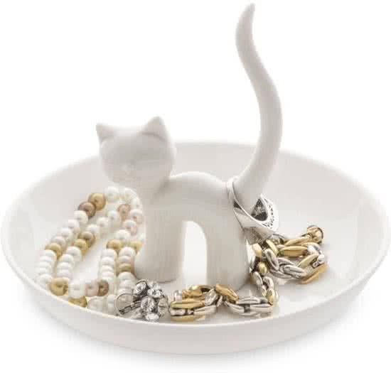 Balvi Gatto Ringenhouder 12,5 x 15 cm - Kat