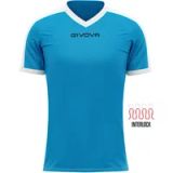 Givova Sportshirt Revolution Hemelswit Blauw - XXL