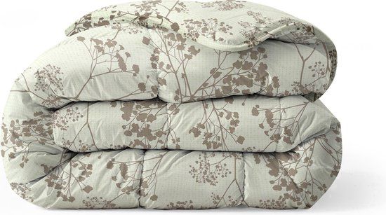 Sleeptime 2 in 1 Dekbed zonder Overtrek Fir - Dekbed - 200 x 200 cm + 2 x kussenslopen 60x70 - Wit