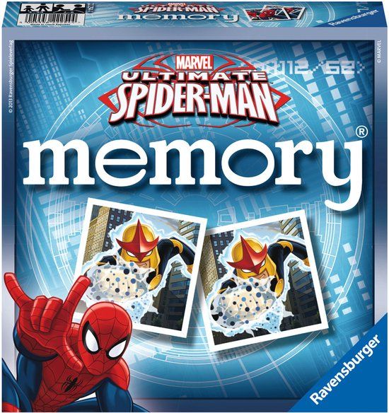 memory Ravensburger Memory Spiderman - Ultimate Spidey memory kinderspel