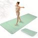 XXL Tapis de yoga pliable - Tapis de fitness et de Pilates - 190x66 cm - 10 mm d'épaisseur, Convient aux débutants - Antidérapant - Pour intérieur et extérieur
