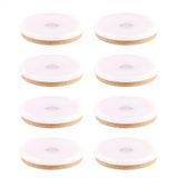 WAGNER QuickClick® Viltglijders Meubelglijders Stoelglijders vervanging I set van 8 glijders verwisselbaar I vilt speciale vezel SYNO - Ø 50 mm - voor basisdeel Ø 50 mm - Made in Germany - 15784600