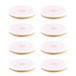 WAGNER QuickClick® Viltglijders Meubelglijders Stoelglijders vervanging I set van 8 glijders verwisselbaar I vilt speciale vezel SYNO - Ø 50 mm - voor basisdeel Ø 50 mm - Made in Germany - 15784600