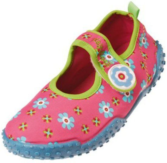 Playshoes UV strandschoentjes Kinderen Bloem - Roze - Maat 28/29