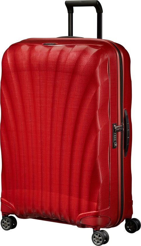 Samsonite Samsonite C-Lite Spinner 75 chili red Harde Koffer Rood