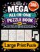 The Mega All-in-One Puzzle Book for Adults and Seniors: 300+ Large Print Puzzles Collection