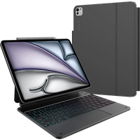 BlueBuilt Apple iPad Air (2024) 13 inch Keyboard Case QWERTY Black