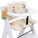 Totsy baby ASE Spolka Akcyjna Stoelverkleiner Kinderstoel Kussen Baby Zitkussen - 2-delig - Stoelkussen voor Hauck Stokke Hoge Babystoel Trapstoel Waterafstotende Bekleding Oeko-Tex certificaat Giraffen