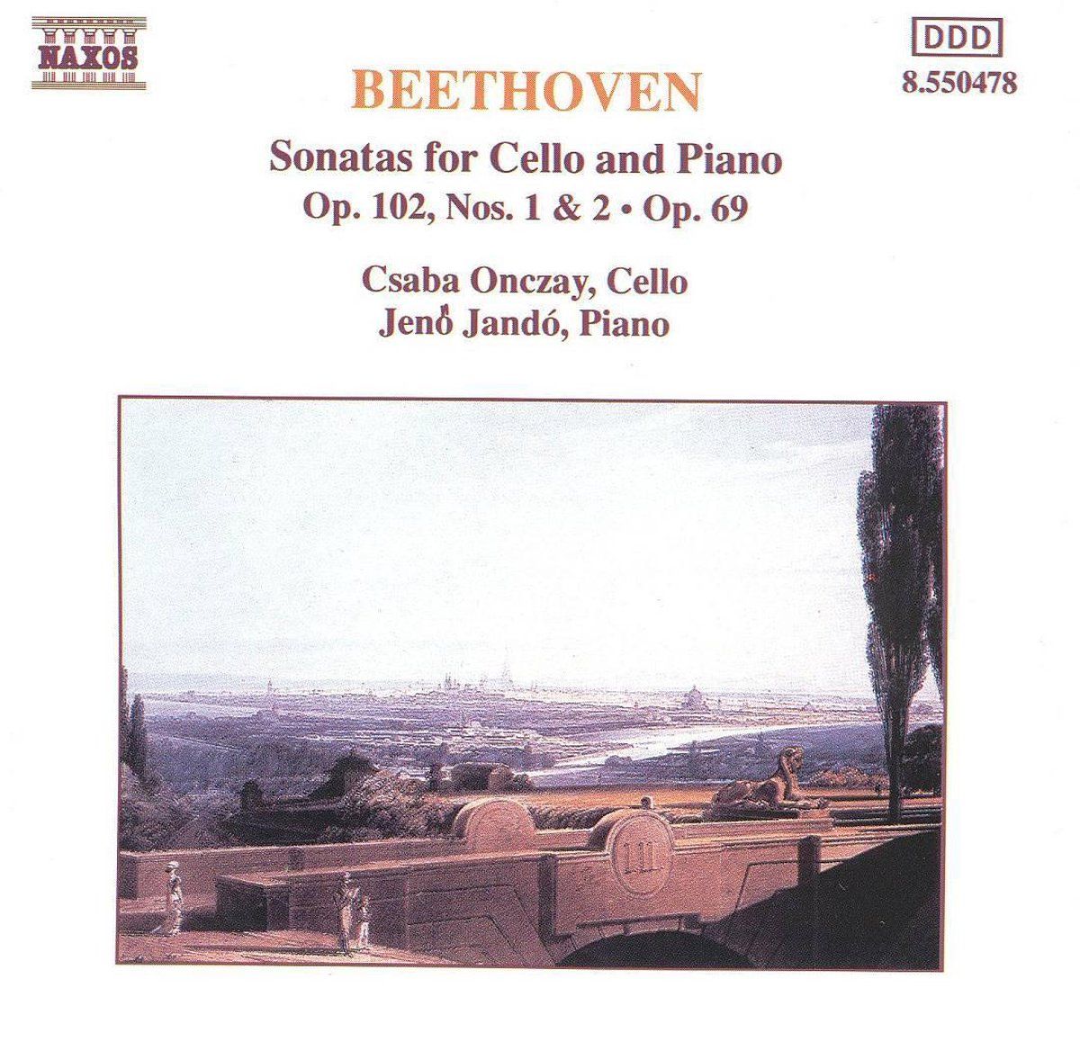 OUTHERE Ludwig Van Beethoven: Sonate per Violoncello e Piano Nr 3-5 - CD
