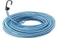 Provence Outillage 5481 rubberen touw/rubberen spanner, 10 m, 8 mm diameter, incl. 20 haken, diverse kleuren