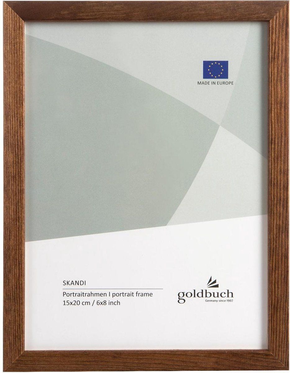 Goldbuch Fotolijst Skandi 15 x 20 cm, bruin frame