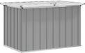 vidaXL Tuinbox 109x67x65 cm grijs