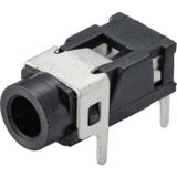 TRU COMPONENTS TC-9465732 Jackplug 3,5 mm Bus, montage horizontal Nombre de pôles: 3 Stéréo Noir 1 pièce(s)