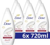 Dove Essential Care Silky Velvet Verzorgende Douchegel - 6 x 720 ml