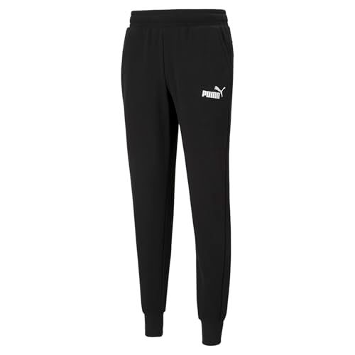Puma Essential Logo Joggingbroek Heren - Zwart - Maat XL