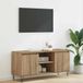 Maison Exclusive - Meuble TV, dimensions 104 x 35 x 50 cm, en panneaux de particules imitation chêne massif