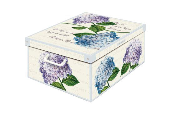 Lavatelli Luxe decoratieve opbergdoos Ortensie medium