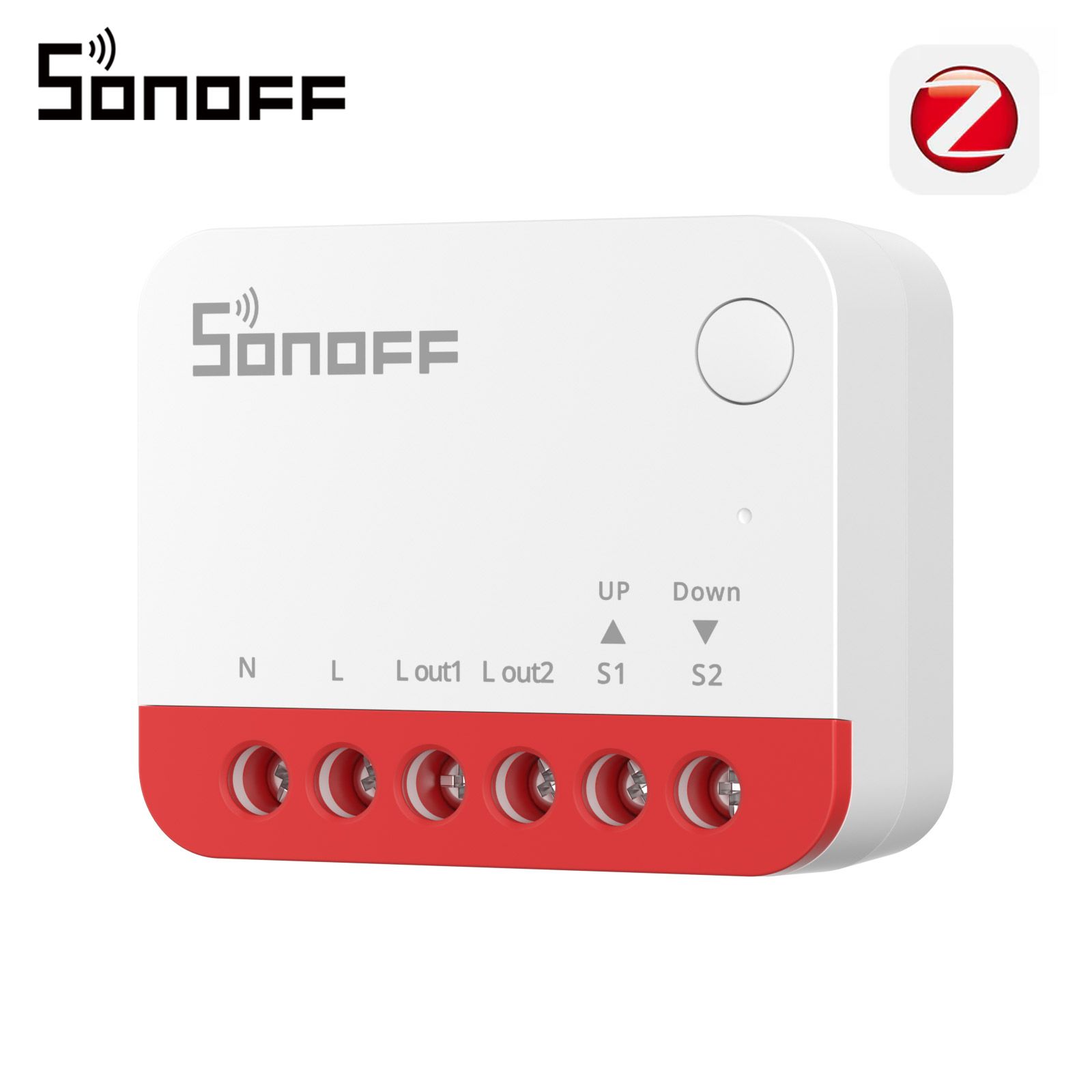 Sonoff MINI-ZBRBS Zigbee Smart Rolgordijn- & Jaloezieën Schakelaar Mini Module met Percentagebesturing en Ondersteuning voor Reiskalibratie