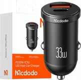 Mcdodo® Autolader - Oplader - Voor telefoon - 2x USB-A - 33W