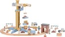 Little Dutch Hijskraan Set - Geel - Hout - 3+ jaar